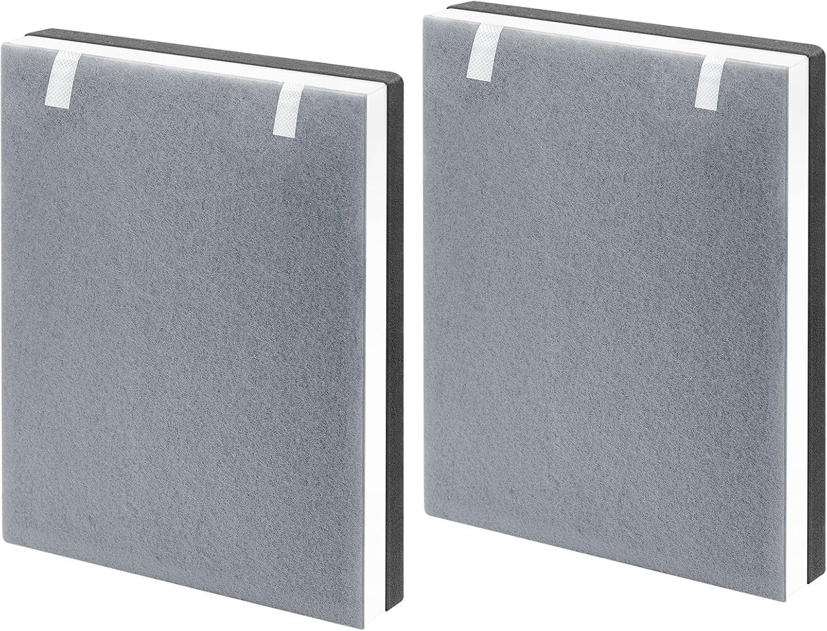 2 Pack Vital 100 Replacement Filter for LEVOIT Air Purifier, 3-in-1 HEPA Replacement Filter and High-Efficiency Activated Carb Filter Set, Part Number Vital 100-RF