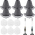 6+6 Pack NES215A/ NES210 Vacuum Filter Set for Eureka NES215A/ NES210/ NES212/ NES215 Blaze Stick Vacuum Cleaner, 6 Vacuum Filters + 6 Pre-Motor Filters, Compare to Part 