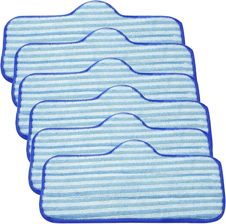 6 Pack Microfiber Pads Compatible with Dupray Neat Steam Cleaner, Durable, Reusable and Machine Washable
