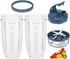 [UPGRADE] Replacement 32oz Blender Cups & Blade Part Compatible with NutriBullet 600w/900w Blender (5 Pieces)