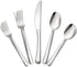 40-Piece High-End Silverware Set with Forks Spos and Knives, Stainless Steel Serving Utensils for 8 with Mirror Finished Handle, Durability and Dishwasher Safe for Restaurant, Weddings