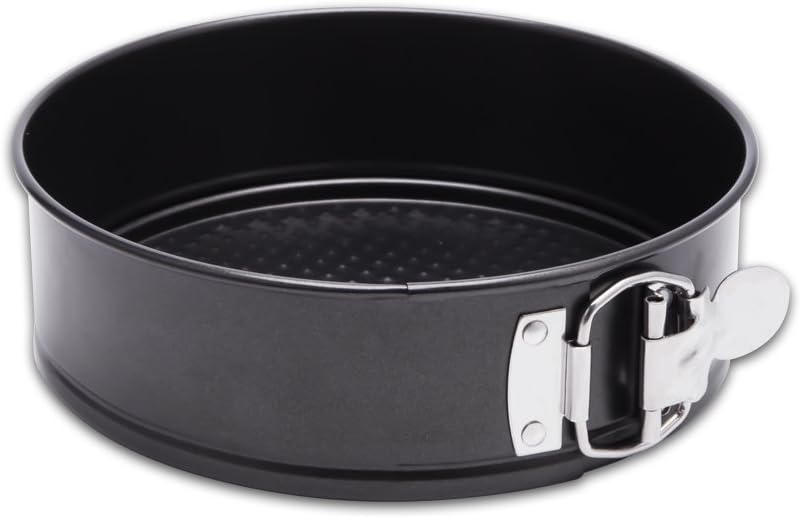 9 Inch Non-stick Cheesecake Pan Springform Pan with Removable Bottom/Leakproof - Black