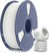 TPU 3D Printer Filament 1.75mm, Flexible 95A TPU Filament, 1KG Soft 3D Filament for Fast Printing, Dimensional Accuracy +/- 0.03mm, Fit Most FDM 3D Printers, TPU White