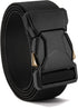 Tactical Belt Men - 1.5" Nylon Stretch Military Mens Belt - Quick Release for Work Heavy Duty