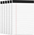 Legal Pads 8.5 x 11 White Note Pads Paper 8-1/2 x 11 Lined Paper Pad 8.5 x 11 White Legal Pad 6 Pack Notepads 8.5 x 11 Lined Writing Pads of Paper 8.5 x 11 Notepad White Paper Pads 30 Sheets/Pad