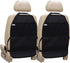 Car Seat Protector Large Kick Mat 2 Pack Durable Water Resistant Auto Seat Back Covers with 2 Mesh Pockets Protection Against Dust Mud Scratches (Black, 2-Pack)