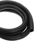 10ft Wire Loom Split Tubing 1 1/4 Inch(31.8 Mm) ID, Cord Protectors from Pet Flexible Conduit Cable Management for Office, Home, Garden, Black
