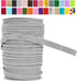 Black White Plaid Maxi Piping Bias Tape with Welting Cord - 1/2 Inch Upholstery Piping Trim for Sewing, Cushions, Slipcovers, and DIY Decor - 55 Yards Lip Cord Trim
