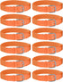 12 Pcs Baseball Belts Softball Belts Bulk for Adult and Youth Adjustable