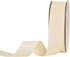 Ivory Grosgrain Ribbon, 1 1/2 Inch 50 Yards, Great for Crafts Bows Flower Bouquet Wedding Home Decor Gift Wrapping