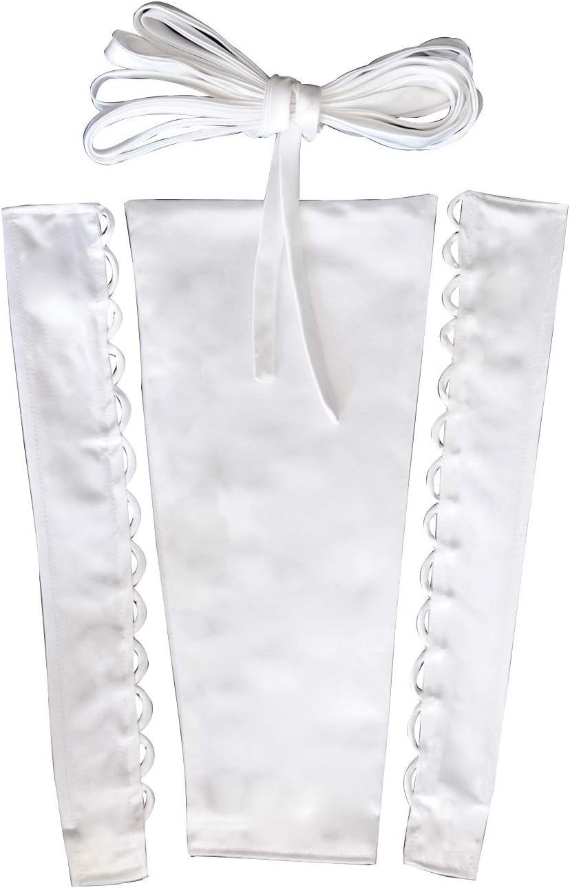 Women's Wedding Dress Zipper Replacement Adjustable Fit Satin Corset Back Kit Lace up for Prom Dress