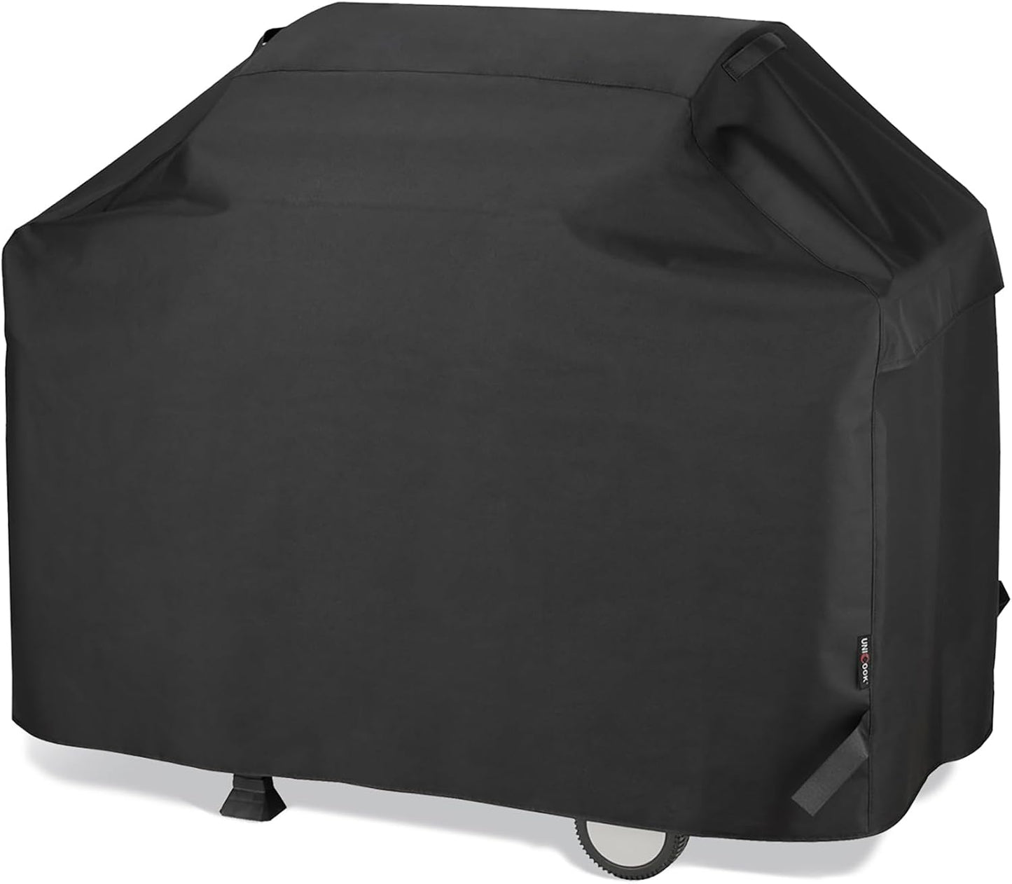 Grill Cover 60 Inch, Heavy Duty Waterproof Gas Grill Cover for Outside, Fade Resistant Outdoor Barbecue Protector, Compatible with Weber Char-Broil Nexgrill BBQs up to 58" Wide