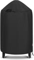 Round Smoker Cover 30 Inch, Heavy Duty Waterproof Charcoal Kettle BBQ Grill Cover, Fade Resistant Barrel Protector, Fits Weber Char-Griller Akorn Kamado and More, 30" Dia x 36" H