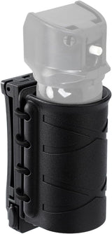 Open Top OC/Mace Spray Holster for Duty Belt/Vest Quick Release Pepper Spray Case MK3/MK4 Canister Holder Polymer Carrier Sheath for Law Enforcement Police Security Prison/Corrections Officer