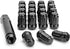 M12x1.5 Lug Nuts, 16pcs 6 Spline LugNut with Socket for Polaris RZR, ATV 12x1.5 Black Wheel LugNuts for Ranger XP 900/1000 Can Am X3 Honda Pioneer 1000 General RZR Turbo/Turbo S on UTV&