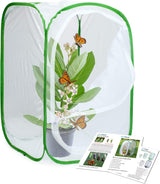 Insect and Butterfly Habitat Cage Terrarium Pop-up 23.6 Inches Tall