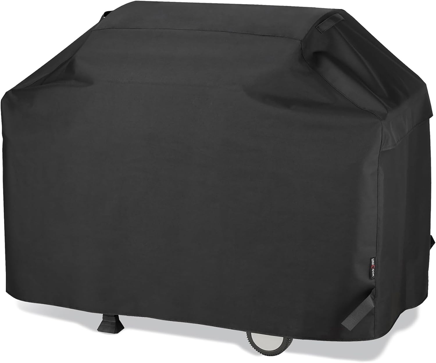 Outdoor Large Grill Cover 70 Inch, Heavy Duty Waterproof Gas Grill Cover for Outside, Fade Resistant Durable BBQ Protector, All Weather Protection for Backyard BBQs, Black