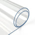 2mm Thick Clear Table Cover Protector 36 x 60 Inch, Plastic Table Cover Rectangle, PVC Clear Table Protector, Desk Protector Mat for Dining Room Table