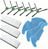 Replacement Parts Compatible with Lefant M330 Pro Robot Vacuum Accessories 6 Side Brush 3 Filter 3 Mopping Pad