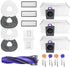 Accessories Kit for Narwal Freo Z10 Ultra/Narwal Freo Z10 Robot Vacuum Cleaner, 1 Main Roller Brush, 3 Dust Bags, 3 Hepa Filters, 4 Mop Pads, 4 Side Brushes