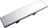 11.8" Car Interior Rear View Mirror,  Clip on Rectangular Wide Angle Rearview Mirror for Car, SUV, Truck, Van Blind Spot Reduce (Flat)
