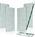4 Pack Microfiber Mop Pads Refills Compatible with Libman Wet &Dry Dust Mops, Reusable Washable Replacement Mop Heads for Floor Cleaning, Easy to Install and Remove Flat Mop, 18Inch