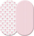 2 Pack Pink Baby Bassinet Sheets Girls Bow Coquette 32&
