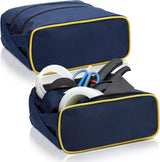 Hockey Tape Accessory Bag Large Capacity Bag with Double Zipper for Tape Wax Scissors Repair Kit Office Hockey Supplies