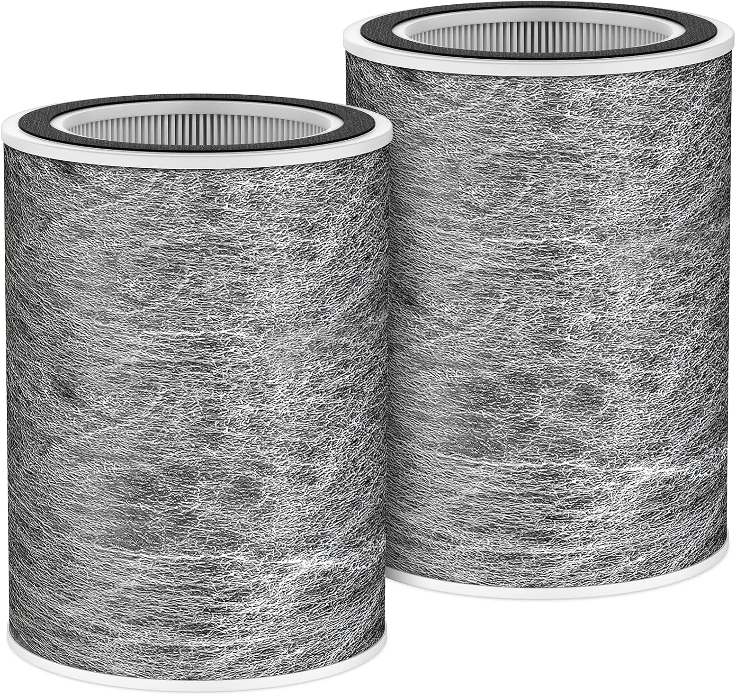 HP202 Replacement Filter Compatible with HP201, UA205, AP1000 HP200 For Shark HC501, HC502 Air Purifier MAX Replacement Filter HEPA, Part # HE2FKBASMB, HE2FKBAS, HE2FKPET, HE2FKPRO (2 Pack)