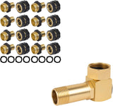 Garden Hose Quick Connect + Hose Reel Parts Fittings