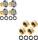 Garden Hose Repair Kit + Brass Garden Hose End Caps