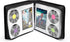 DVD Case 200 DVDs and 100 Booklets Capacity, CD/Blu-ray Storage Binder Case with Booklet Inserts Media Organizer Holder Black Blu ray Wallet for Car (200 Capacity)