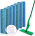 Upgraded Mop Head Replacement for Libman Freedom Spray Mop, 6 Pack Washable Mops Refill Pad + 1 Count Laundry Bag