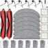 26 Pcs Replacement Kit for Q10 S5+ Robot Vacuum, 2 Main Brush, 4 HEPA Filter, 6 Mop Pads, 6 Side Brush, 6 Dust Bag,1 Cleaning Brush and 1 Screwdriver