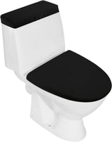 Toilet Lid Cover and Toilet Tank Lid Cover, Bathroom Toilet Lid Seat Cover Set, Stretch Washable Spandex Fabric Toilet Protector Cover, Fits Most Toilet Tanks & Lids