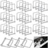 60 Pcs 1/4 Inch Diameter x 2-3/4 Inch Long Safety Locking Pin, Heavy Duty Metal Shaft Wire Pin for Trailer Hitch, Coupler, Wagons, Towing, Farm Lawn Garden Applications