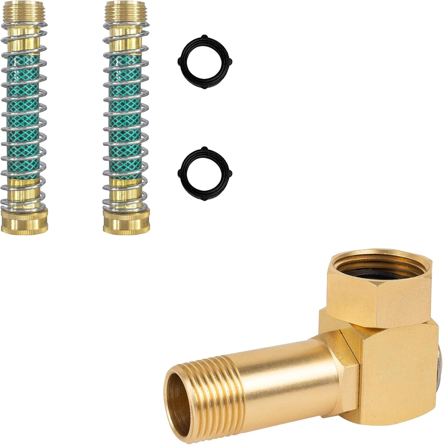 Garden Hose Protector + Garden Hose Adapter