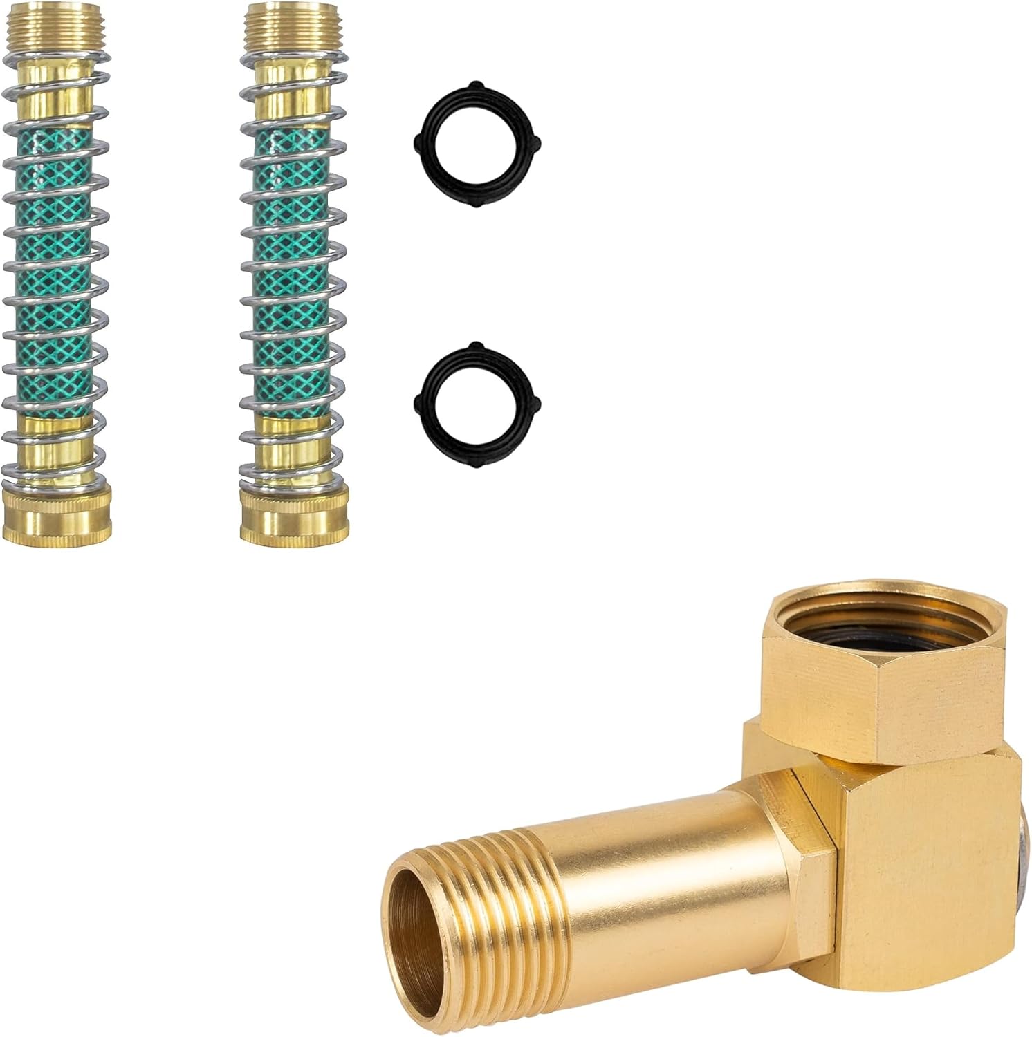 Garden Hose Protector + Garden Hose Adapter