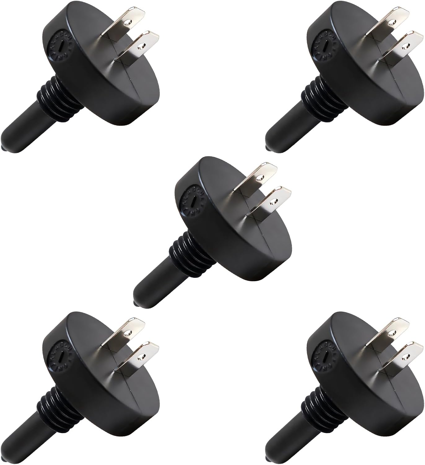 M414704 Washer/Dryer Thermistor Compatible with Alliance, Speed Queen, Huebsch Washer/Dryer M411758 TU20784 (Black 5PC)