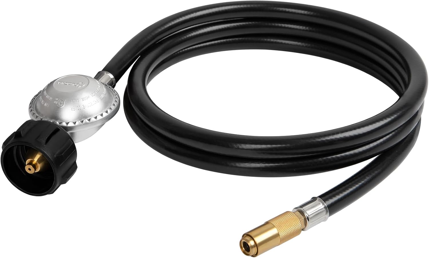 6 Feet Propane Regulator and Hose for Blackstone 17 & 22 Inch Tabletop Griddle, Connect to 5-20 LB Propane Tank
