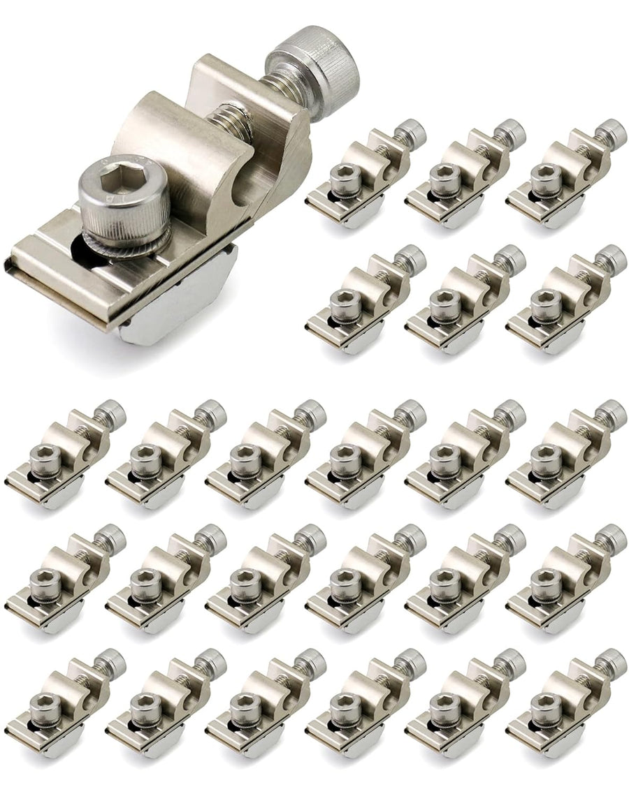 Grounding Lug 6.7mm – Aluminium Alloy Rail Connector for Solar Roof, Ground Mount & Carport Systems