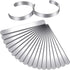 18 Pieces Adjustable Cuff Bracelet Blanks Stainless Steel Bangle Blanks DIY Cuff Bracelet Blank for Making Presents Stamping Jewelry, 3/ 8 x 6 Inches