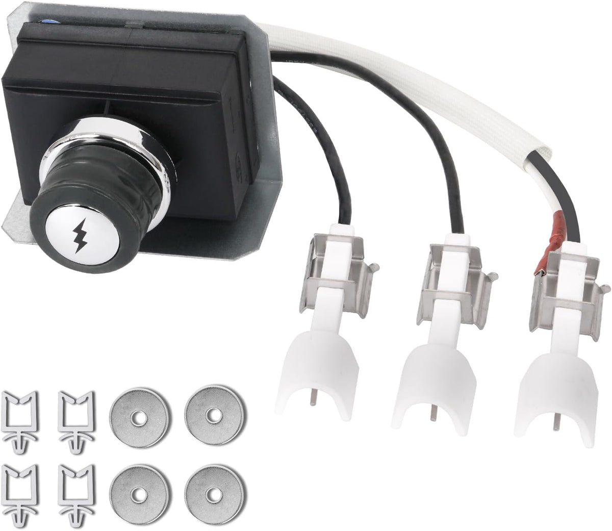 7628 Grill Igniter Kit (1836-13) for Weber Genesis 310 & 320 Gas Grills with Front Control (2011-2016)