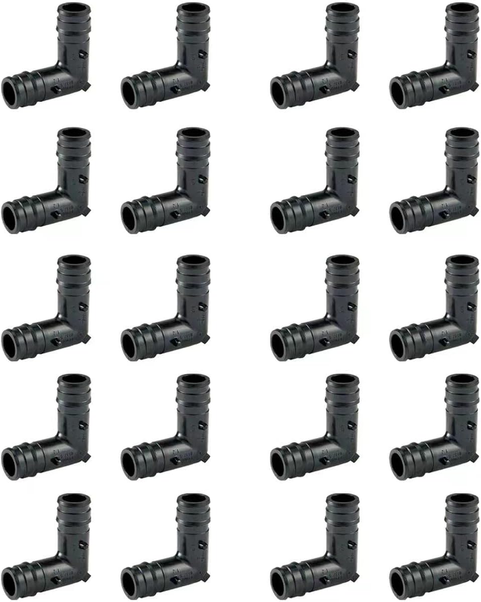 (Pack of 20)  Poly PPSU Pex-A Expansion Fittings 3/4" X 3/4" 90 Degree Elbow (3/4"),(PPSU1960009-20PCS)