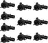 (Pack of 10)  Poly PPSU Pex-A Expansion Fitting 1/2" X 1/2" Female NPT Swivel Elbow Adapter,(PPSU1960047)