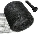 6.8ft x 65ft Anti Bird Netting, Pond Net with 50pcs Cable Ties - Protect Your Garden Vegetables Fruit Plants Ponds