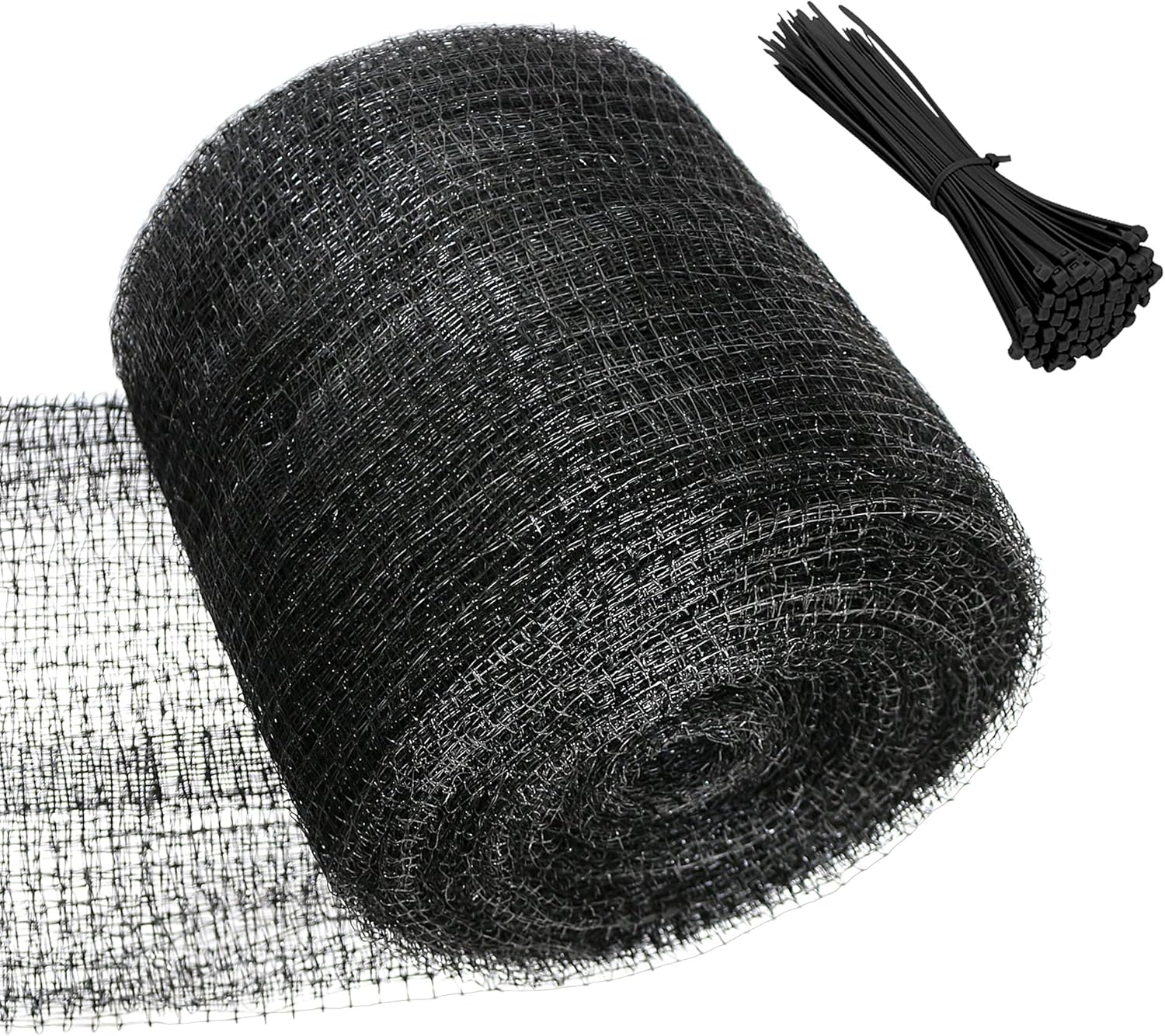 6.8ft x 65ft Anti Bird Netting, Pond Net with 50pcs Cable Ties - Protect Your Garden Vegetables Fruit Plants Ponds