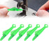 Fish Mouth Sewing Machine Needle Threader, 2024 Upgrade Quick Sewing Machine Loop Easy Selfthread Needle Threaders Tool, Automatic Sewing Needle Threader Simple Needle Threader (Green*5)