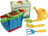 Kids Garden Tool Set – All-in-One Gardening Kit with Trowel, Shovel, Rake, Watering Can & Tote Bag – Durable, Safe & Fun Outdoor Activity for Children Ages 3+
