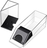 Blackjack Shoe and Discard Tray Clear Acrylic Blackjack Dealing Shoe Card Dispenser for Playing Cards Discard Holder Trays for Game Poker Accessories(6 Deck)